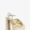 Alessia Metallic Platåsandaler Alessia Metallic Platåsandaler