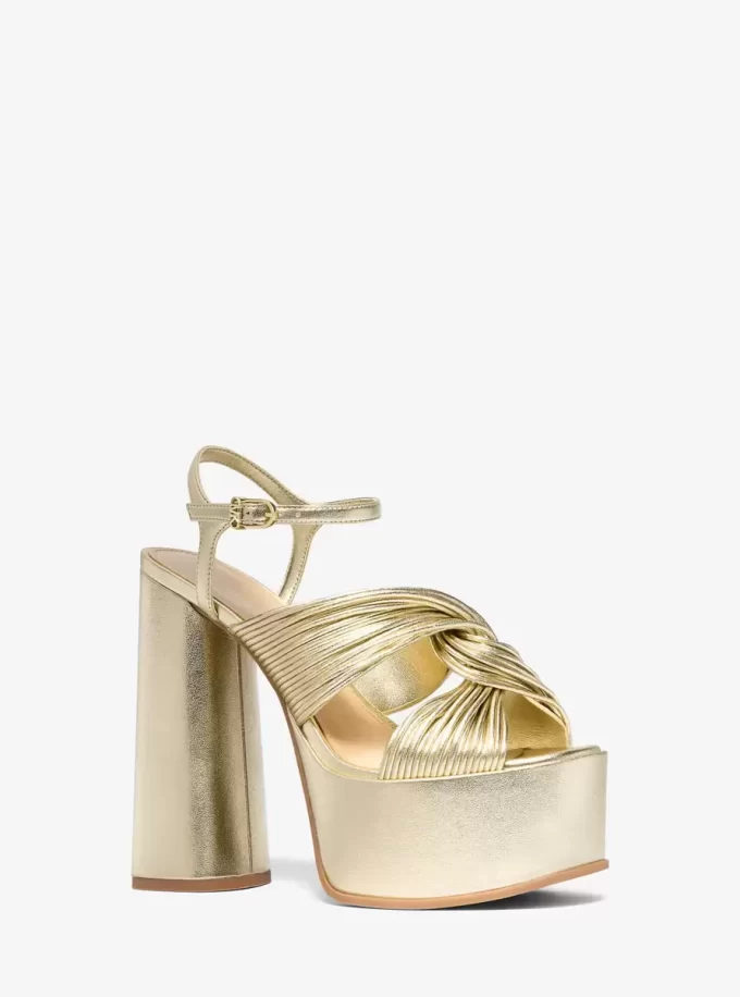 Alessia Metallic Platåsandaler Alessia Metallic Platåsandaler
