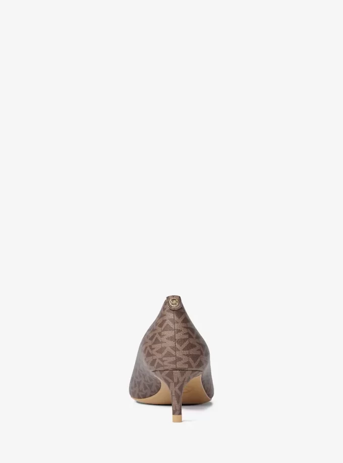 Alina Flex Signature Logo Kitten Heel Pumps Alina Flex Signature Logo Kitten Heel Pumps