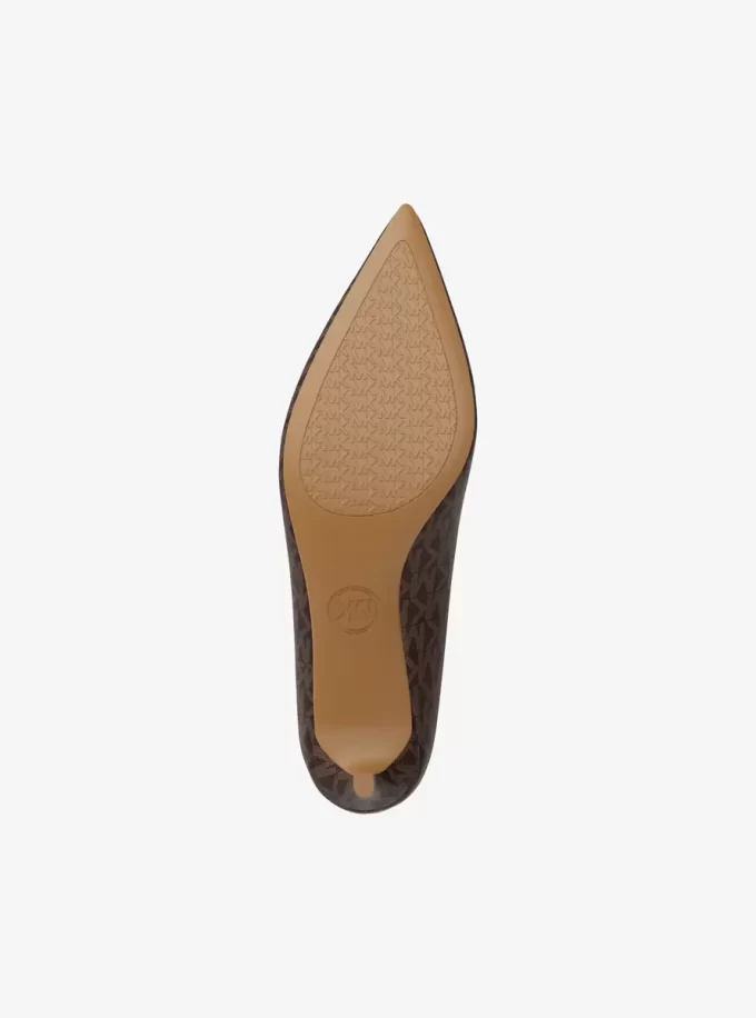 Alina Flex Signature Logo Kitten Heel Pumps Alina Flex Signature Logo Kitten Heel Pumps