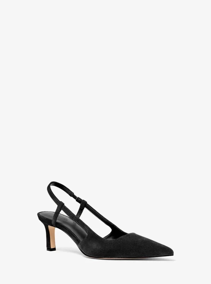 Alora mocka slingback pumps