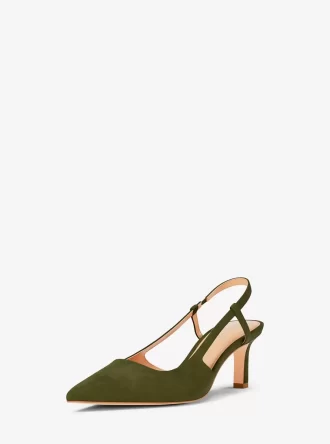 Alora mocka slingback pumps
