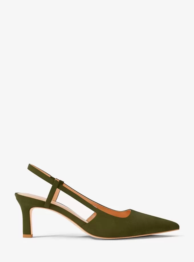 Alora mocka slingback pumps