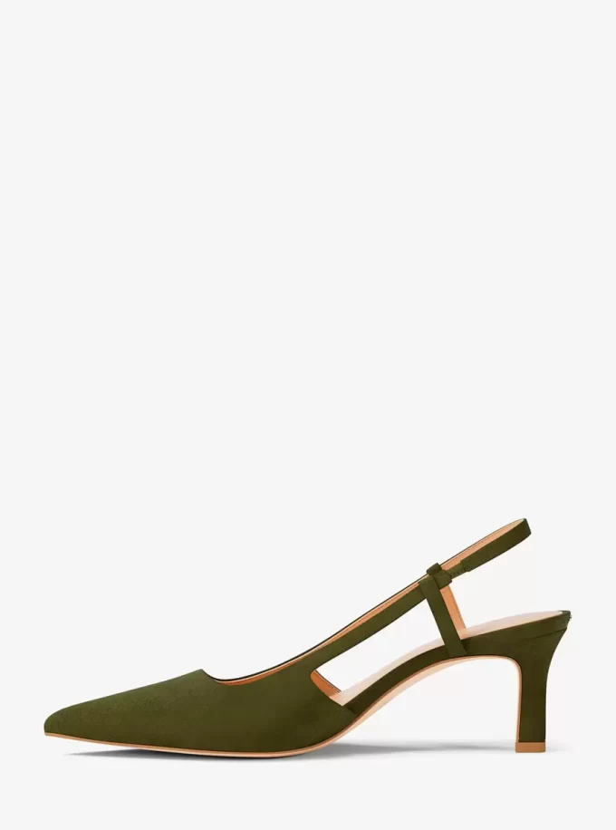 Alora mocka slingback pumps