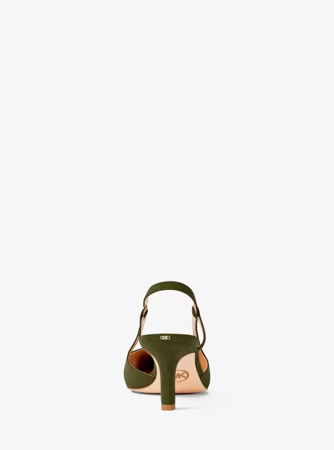 Alora mocka slingback pumps