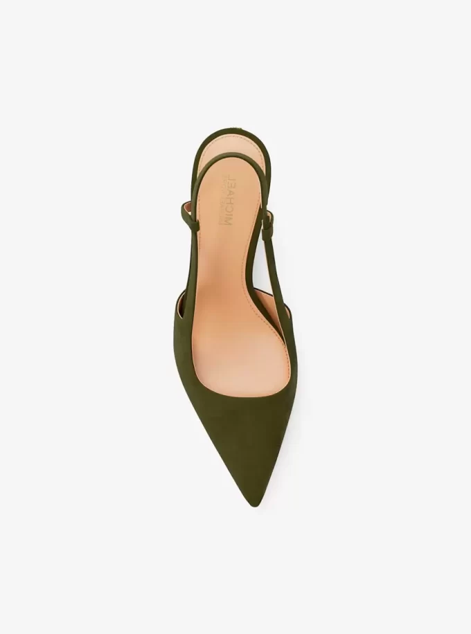 Alora mocka slingback pumps