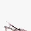 Alora Snake Präglade Läder Slingback Pumps Alora Snake Präglade Läder Slingback Pumps