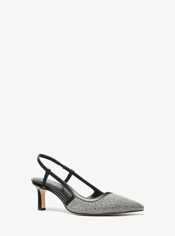 Alora utsmyckad slingback-pumps