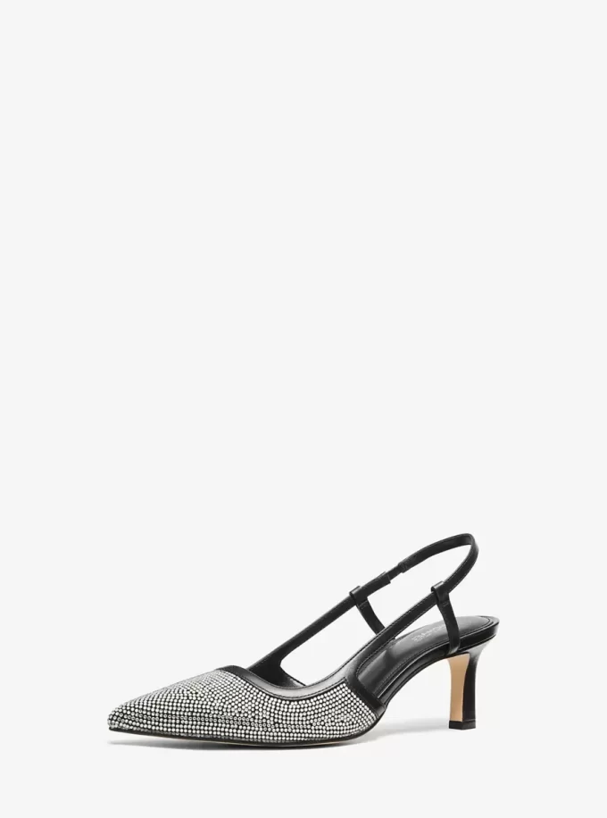Alora utsmyckad slingback-pumps
