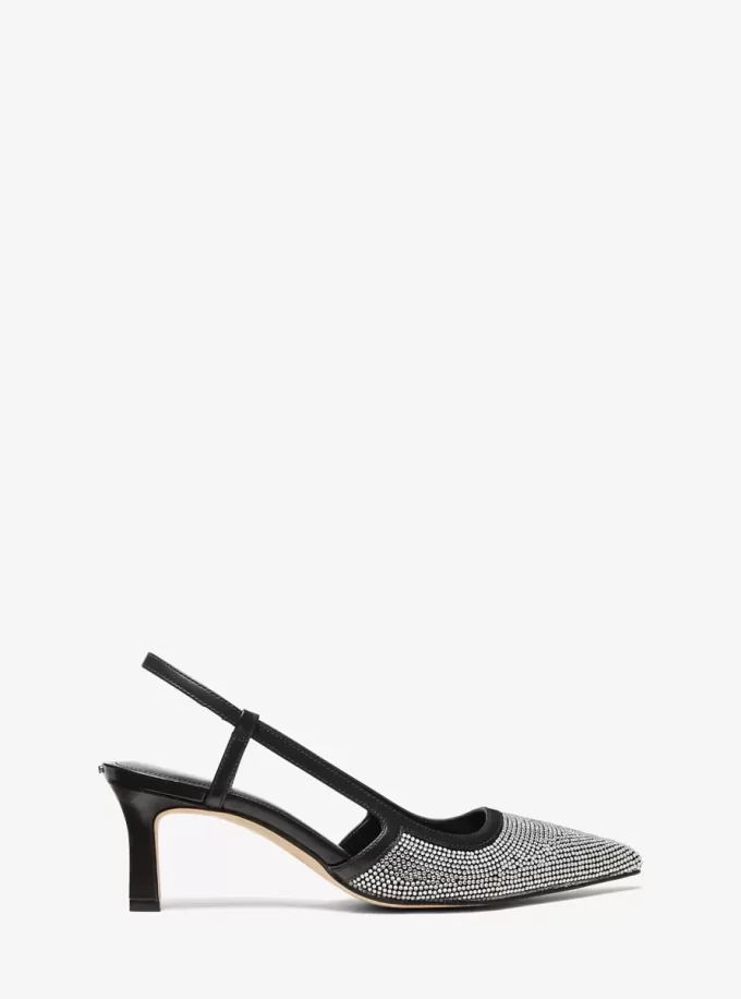 Alora utsmyckad slingback-pumps