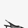 Amali utsmyckad slingback-pumps