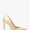 Amara Metallic Snake Präglade Läderpumps