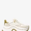 Arla sneakers i läder och mocka