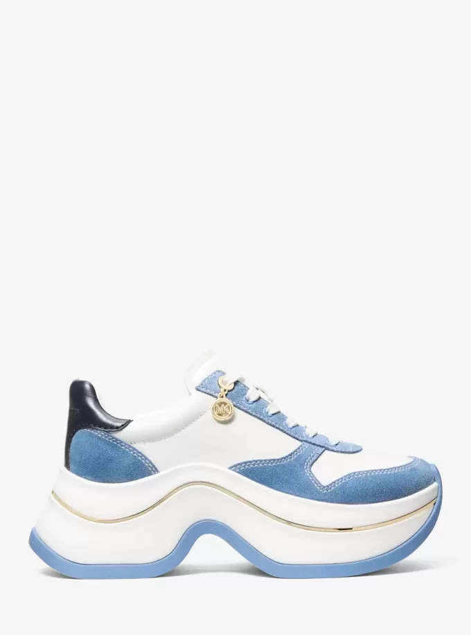 Arla sneakers i läder och mocka Arla sneakers i läder och mocka
