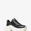 Arla utsmyckade lädersneakers