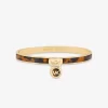 Armband med hänglås och logotyp