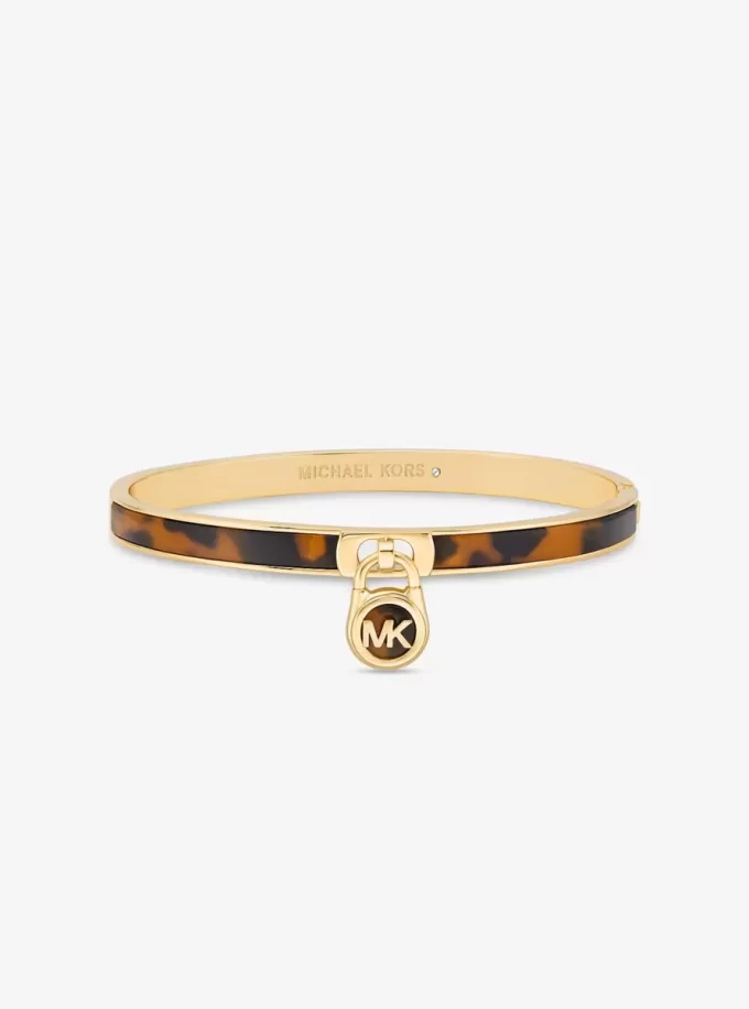 Armband med hänglås och logotyp