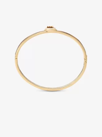 Armband med hänglås och logotyp