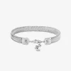 Armband med ormkedja i ädelmetallpläterad mässing