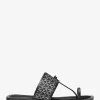 Ashtin MK2000 Logo Jacquard Sandal