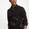 ASHYA X MICHAEL KORS Saga Signature-väska i läder