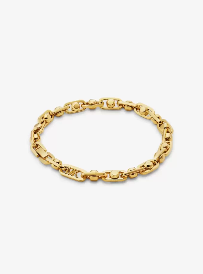 Astor Link armband i ädelmetallpläterad mässing