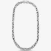 Astor Link Extra Stort Pavé Halsband i Mässing med Ädelmetallplätering