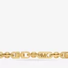 Astor Link Stort Halsband i Mässing med Ädelmetallplätering