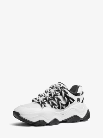 Atlas sneakers i läder och mesh