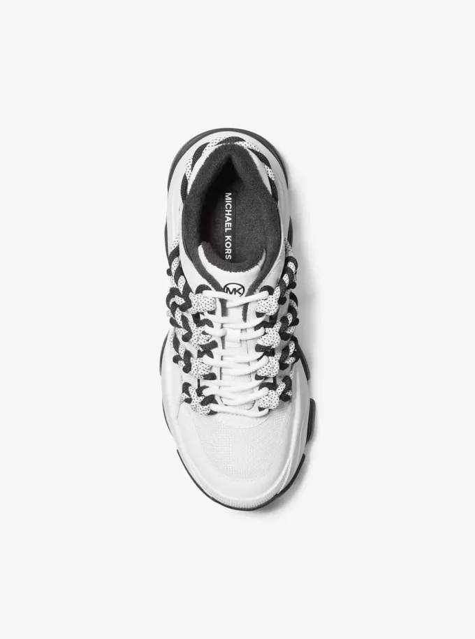 Atlas sneakers i läder och mesh