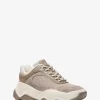 Atlas-sneakers i mesh och mocka