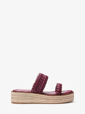 Audrina flätade sandaler