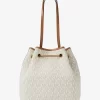Avery Medium Signature Logo Bucket Tote Bag