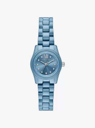 Begränsad upplaga av Petite Lexington Blue-Tone-klocka