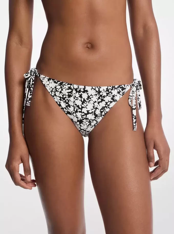 Blommigt tryckt triangelbikinitros Blommigt tryckt triangelbikinitros