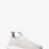 Bodie-logotyppräglad stretchstickad slip-on-sneaker