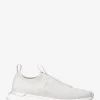 Bodie-logotyppräglad stretchstickad slip-on-sneaker