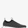 Bodie Metallic Logo Stickad Slip-On Sneaker Bodie Metallic Logo Stickad Slip-On Sneaker