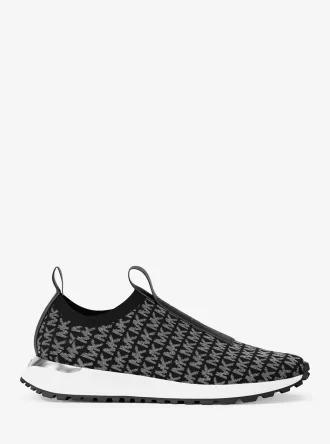 Bodie Metallic Logo Stickad Slip-On Sneaker Bodie Metallic Logo Stickad Slip-On Sneaker