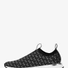Bodie Metallic Logo Stickad Slip-On Sneaker Bodie Metallic Logo Stickad Slip-On Sneaker