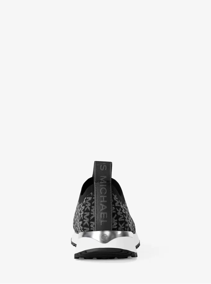Bodie Metallic Logo Stickad Slip-On Sneaker Bodie Metallic Logo Stickad Slip-On Sneaker