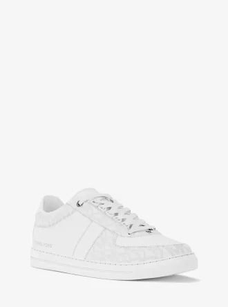 Brady Signature-logotyp och lädersneaker