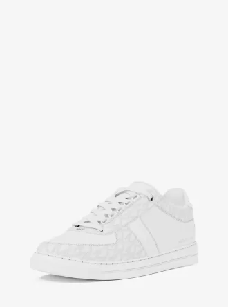 Brady Signature-logotyp och lädersneaker