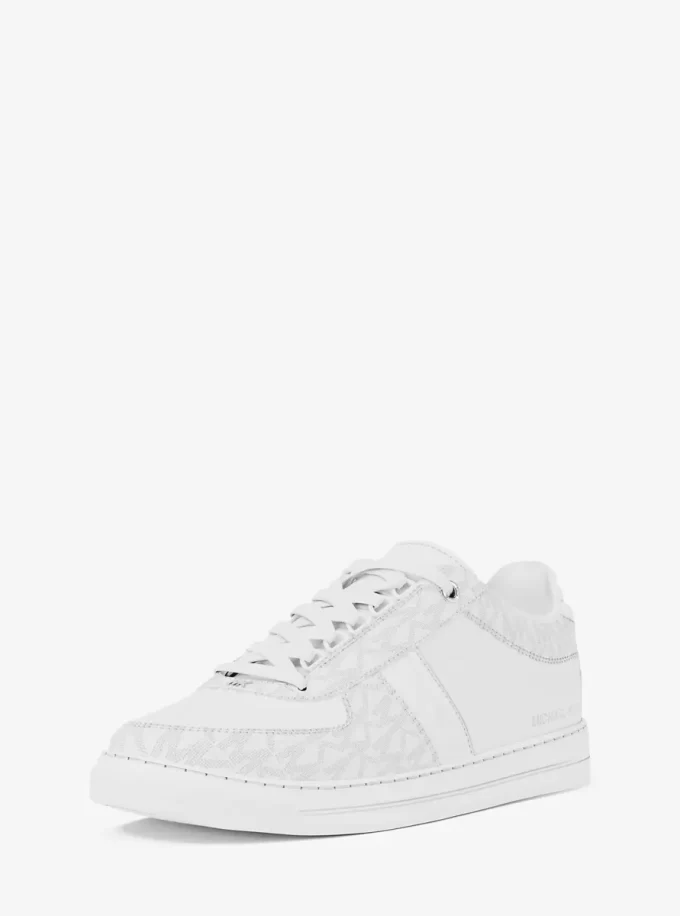 Brady Signature-logotyp och lädersneaker