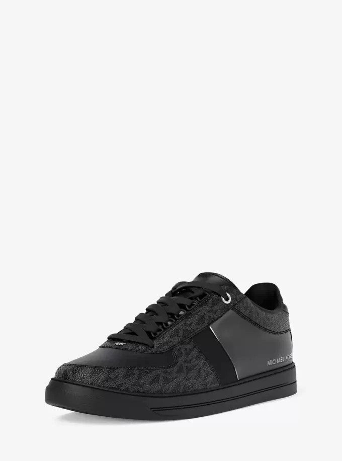 Brady Signature-logotyp och lädersneaker