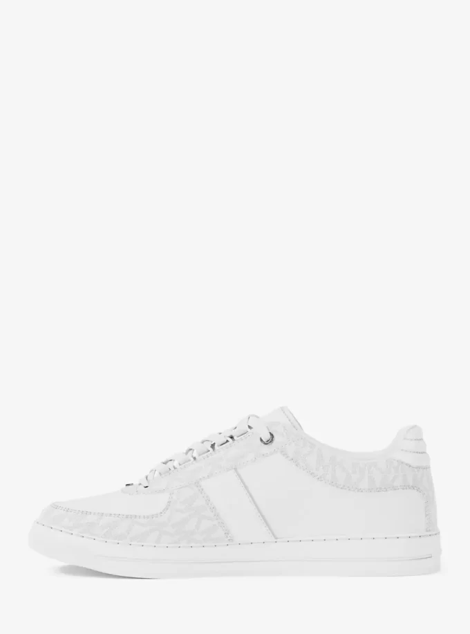 Brady Signature-logotyp och lädersneaker