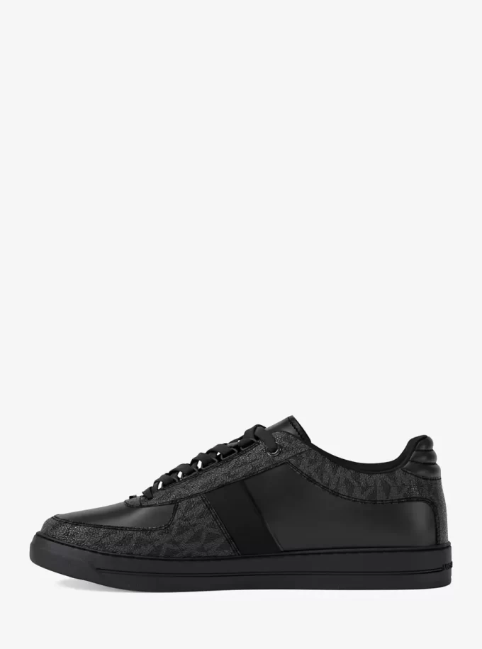 Brady Signature-logotyp och lädersneaker