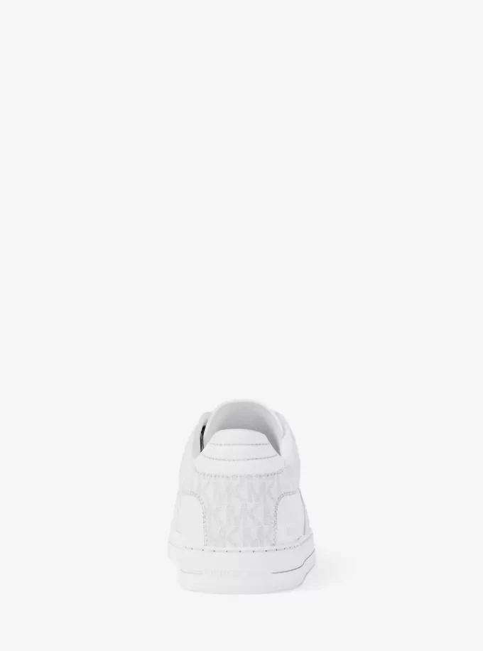 Brady Signature-logotyp och lädersneaker