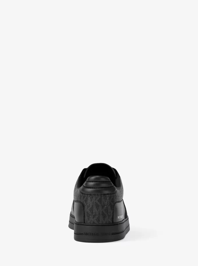 Brady Signature-logotyp och lädersneaker