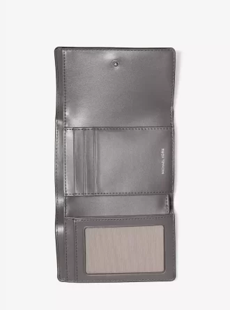 Bryant Medium Brunerat Läder Tri-Fold Plånbok